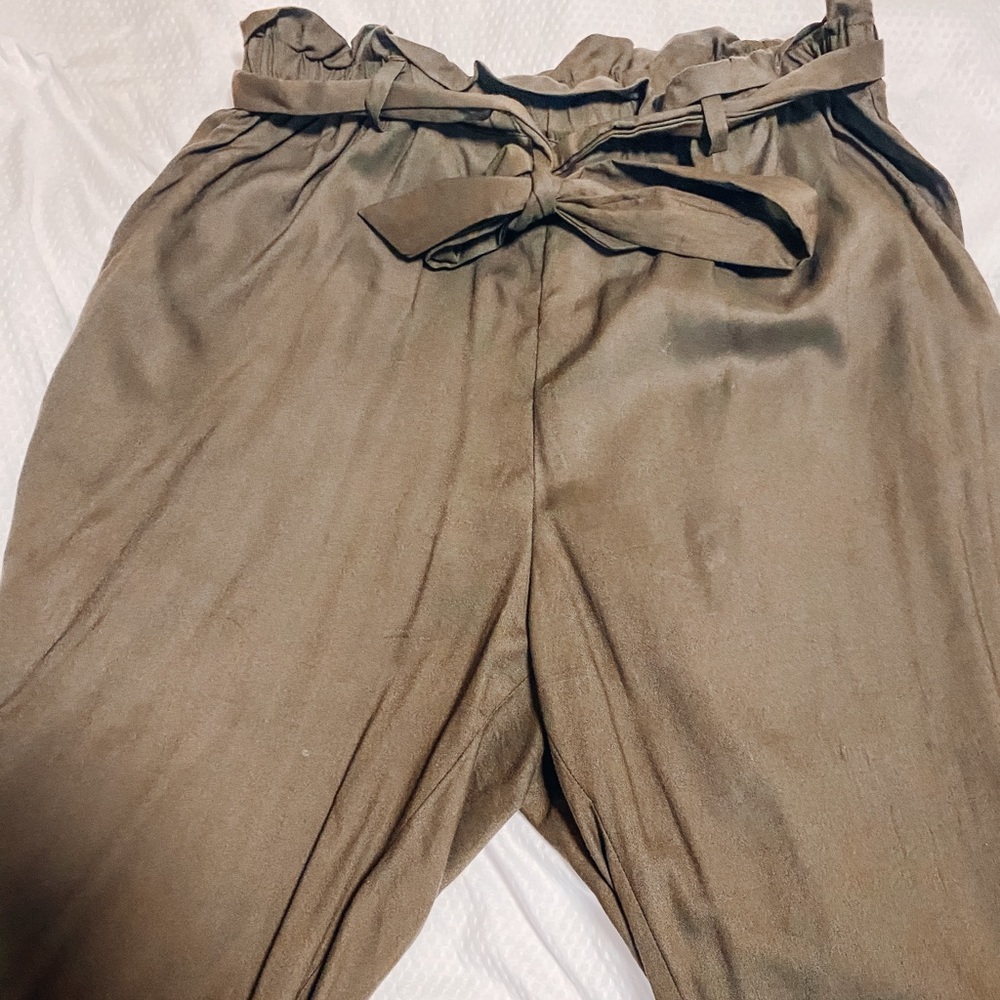 Olive dress pants